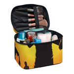 Halloween Walking Zombie Print Travel Makeup Bag