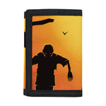 Halloween Walking Zombie Print Trifold Wallet