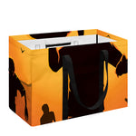 Halloween Walking Zombie Print Utility Tote Bag