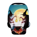 Halloween Witch And Cauldron Print Baby Seat Cover