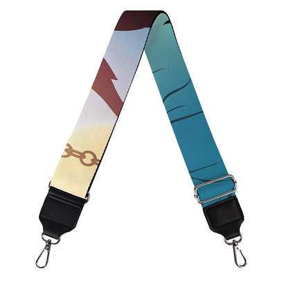 Halloween Witch And Cauldron Print Bag Strap