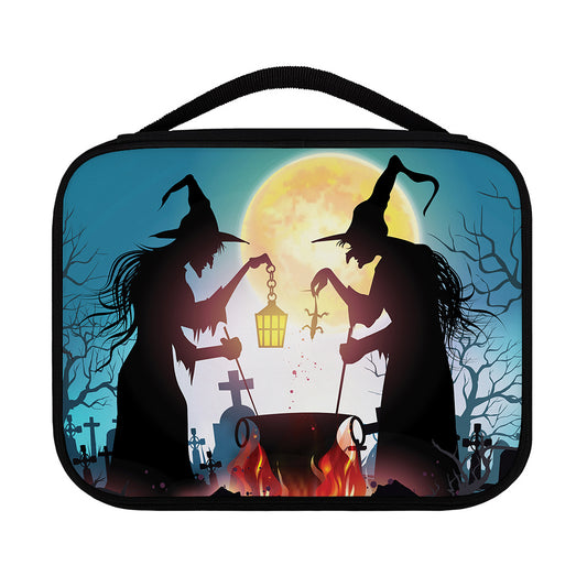 Halloween Witch And Cauldron Print Classic Bible Case