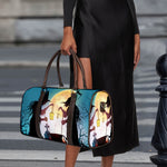 Halloween Witch And Cauldron Print Duffle Bag