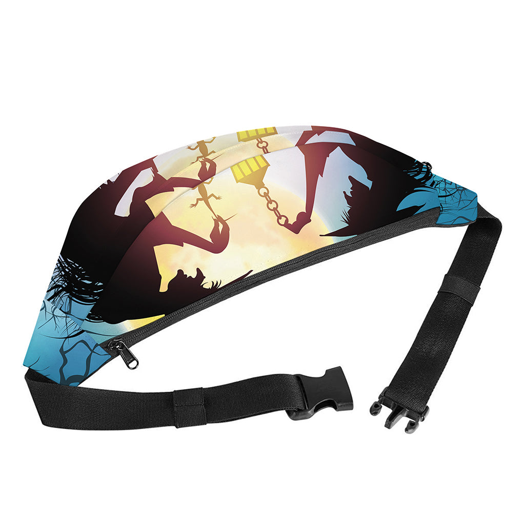 Halloween Witch And Cauldron Print Fanny Pack