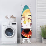 Halloween Witch And Cauldron Print Ironing Board Cover