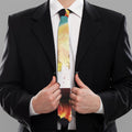 Halloween Witch And Cauldron Print Necktie