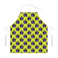 Halloween Witch Cauldron Pattern Print Adjustable Apron