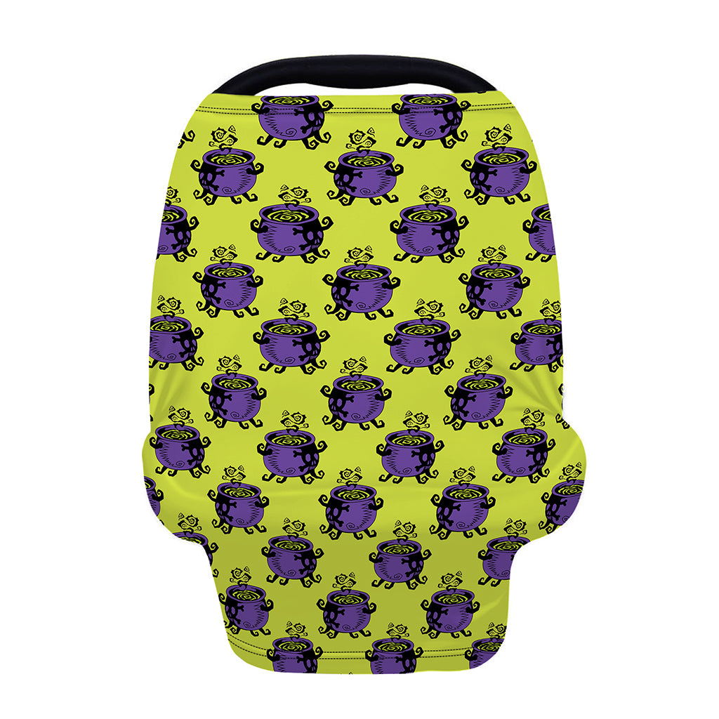 Halloween Witch Cauldron Pattern Print Baby Seat Cover