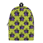 Halloween Witch Cauldron Pattern Print Backpack