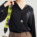 Halloween Witch Cauldron Pattern Print Bag Strap