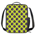 Halloween Witch Cauldron Pattern Print Crossbody Lunch Bag