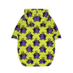 Halloween Witch Cauldron Pattern Print Dog Zip Up Hoodie