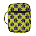 Halloween Witch Cauldron Pattern Print Front Pocket Bible Bag
