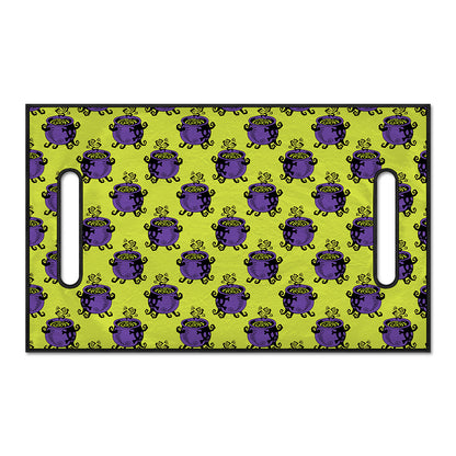 Halloween Witch Cauldron Pattern Print Golf Cart Seat Cover