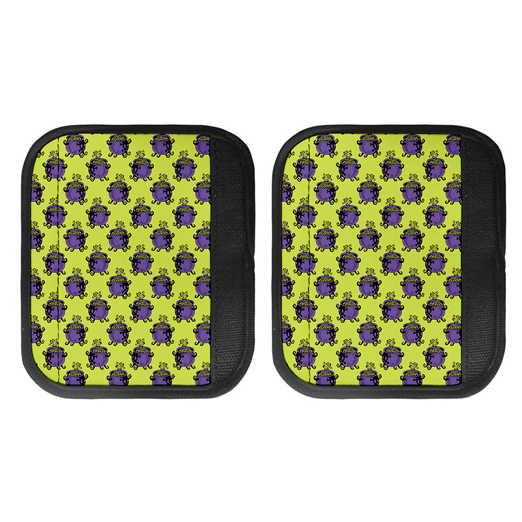 Halloween Witch Cauldron Pattern Print Handle Covers