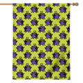 Halloween Witch Cauldron Pattern Print House Flag