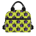 Halloween Witch Cauldron Pattern Print Insulated Lunch Bag