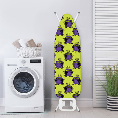 Halloween Witch Cauldron Pattern Print Ironing Board Cover
