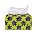Halloween Witch Cauldron Pattern Print Leather Tissue Box Cover