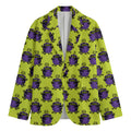 Halloween Witch Cauldron Pattern Print Men's Blazer