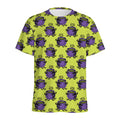 Halloween Witch Cauldron Pattern Print Men's Athletic T-Shirt