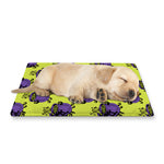 Halloween Witch Cauldron Pattern Print Pet Cooling Mat Cover