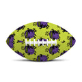 Halloween Witch Cauldron Pattern Print Rugby Ball