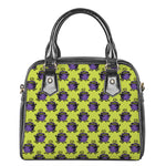 Halloween Witch Cauldron Pattern Print Shoulder Handbag