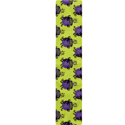 Halloween Witch Cauldron Pattern Print Table Runner
