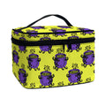 Halloween Witch Cauldron Pattern Print Travel Makeup Bag