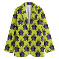 Halloween Witch Cauldron Pattern Print Women's Blazer