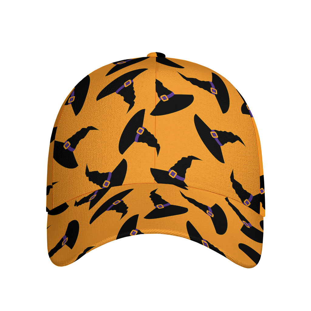 Halloween Witch Hat Pattern Print Baseball Cap