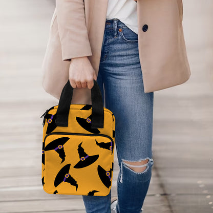 Halloween Witch Hat Pattern Print Bible Tote Bag