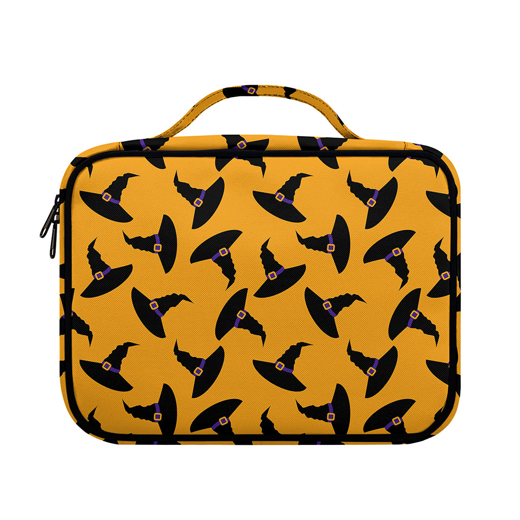 Halloween Witch Hat Pattern Print Briefcase Bible Bag