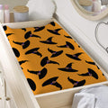 Halloween Witch Hat Pattern Print Changing Pad Cover