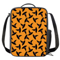 Halloween Witch Hat Pattern Print Crossbody Lunch Bag