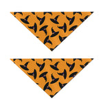 Halloween Witch Hat Pattern Print Dog Bandana