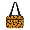 Halloween Witch Hat Pattern Print Double Strap Bible Bag