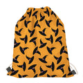 Halloween Witch Hat Pattern Print Drawstring Bag