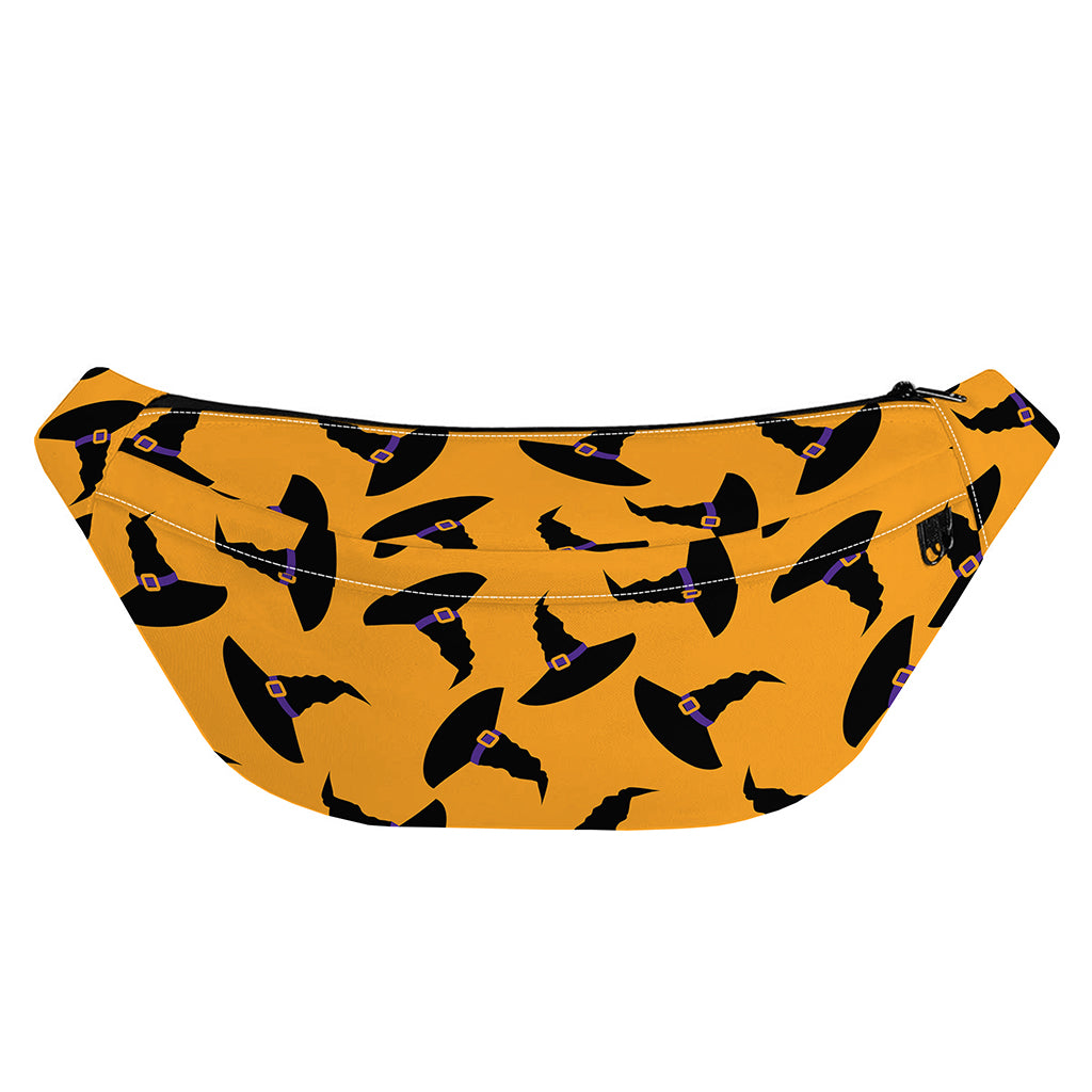 Halloween Witch Hat Pattern Print Fanny Pack