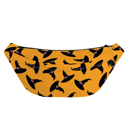 Halloween Witch Hat Pattern Print Fanny Pack