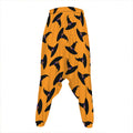 Halloween Witch Hat Pattern Print Hammer Pants