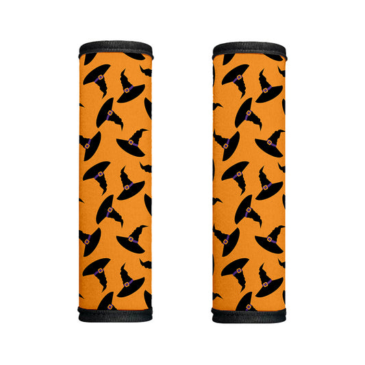 Halloween Witch Hat Pattern Print Handle Covers