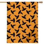 Halloween Witch Hat Pattern Print House Flag