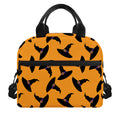 Halloween Witch Hat Pattern Print Insulated Lunch Bag