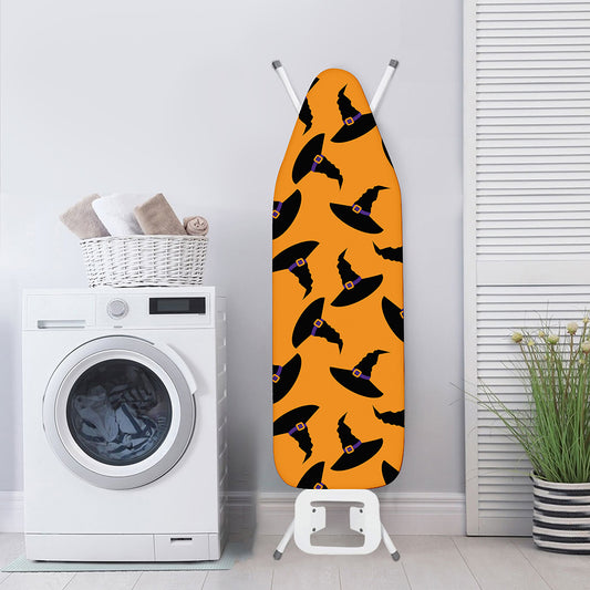 Halloween Witch Hat Pattern Print Ironing Board Cover