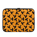 Halloween Witch Hat Pattern Print Laptop Sleeve