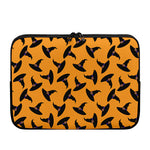 Halloween Witch Hat Pattern Print Laptop Sleeve