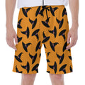Halloween Witch Hat Pattern Print Men's Beach Shorts