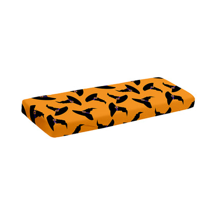 Halloween Witch Hat Pattern Print Piano Keyboard Cover